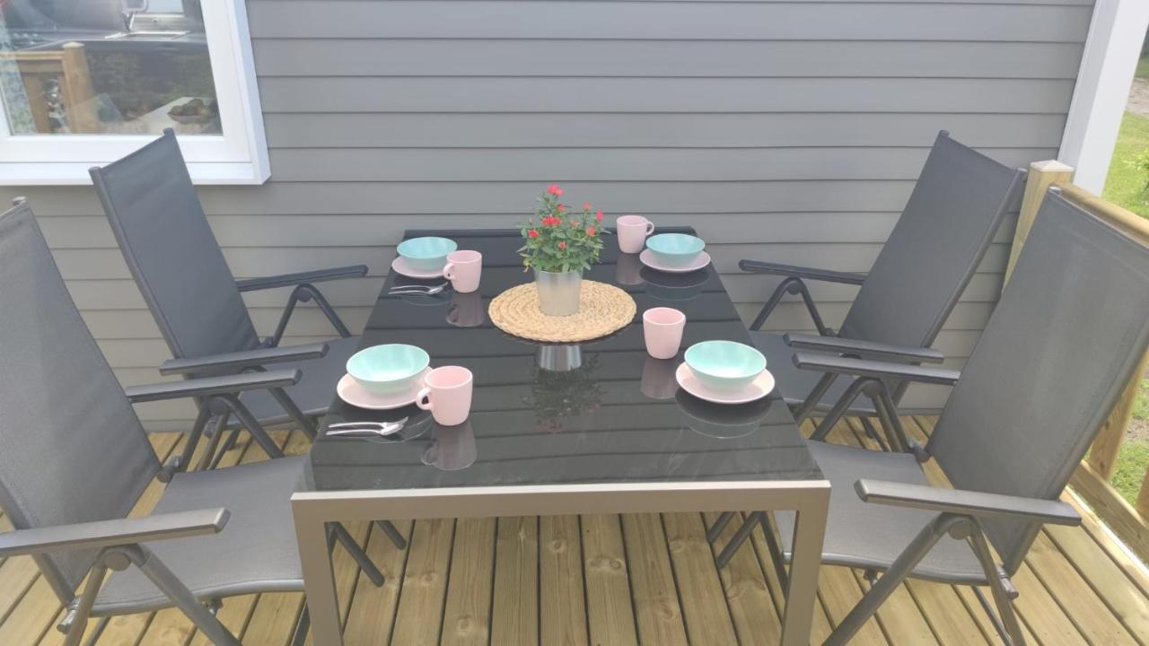 Mobilheim Herz Lauwersoog - Chalet Robbengat エクステリア 写真