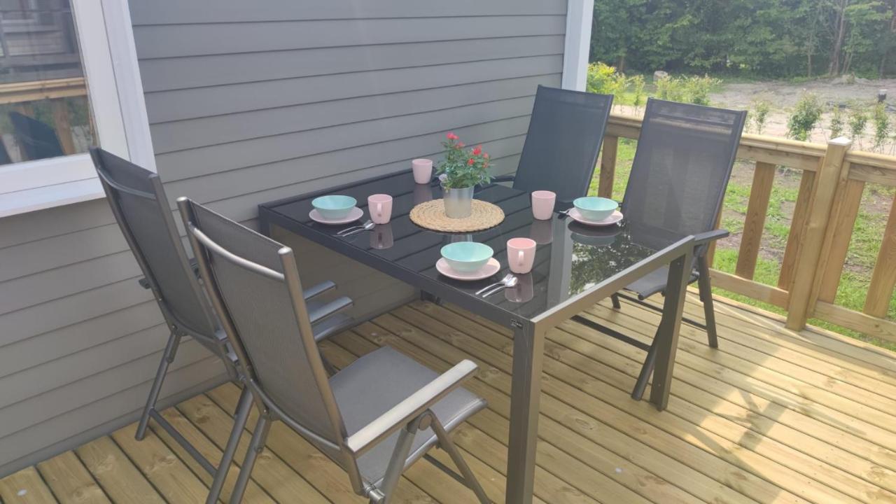Mobilheim Herz Lauwersoog - Chalet Robbengat エクステリア 写真